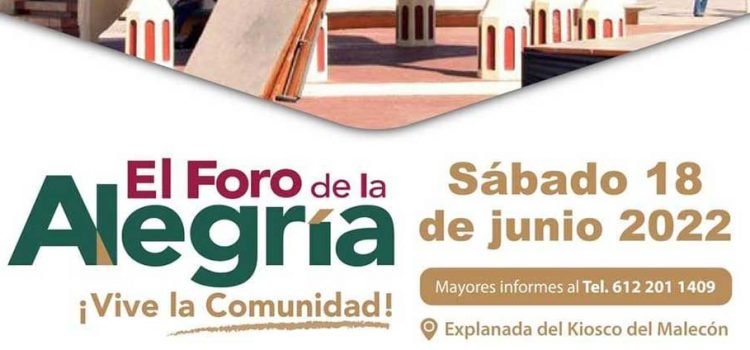 Disfruta de una edición más del “Foro de la Alegría” Disfruta de una edición más del “Foro de la Alegría”