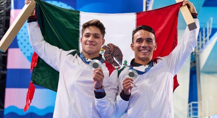 Medalla de plata para México en Clavados