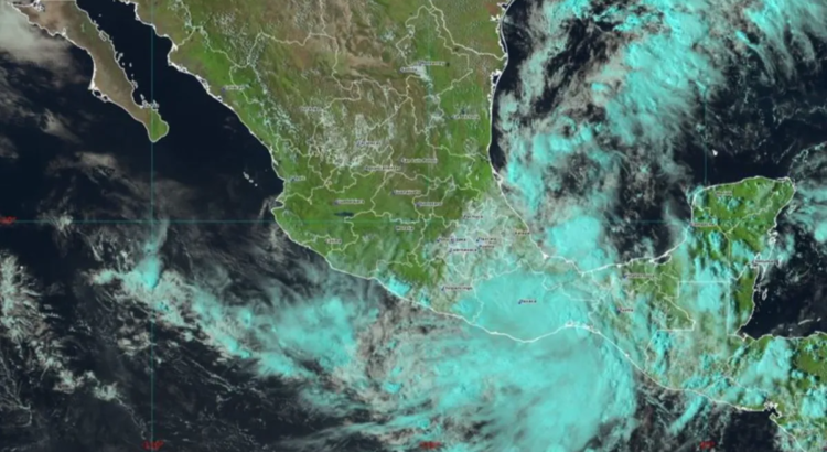 Depresión tropical “Once-E” ya es baja presión remanente