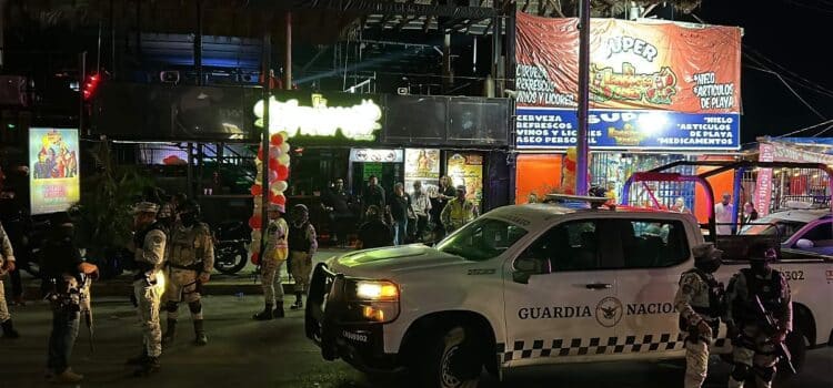 La balacera en el bar, fue provocada por una riña