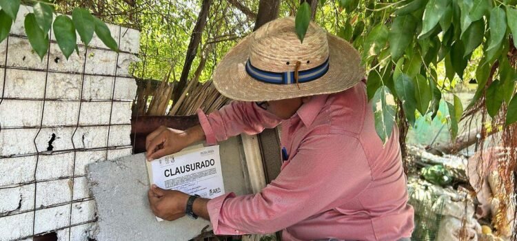 Clausuran tiradero clandestino