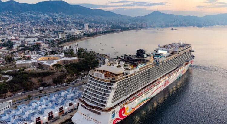 Arriba el crucero Norwegian Joy a Acapulco