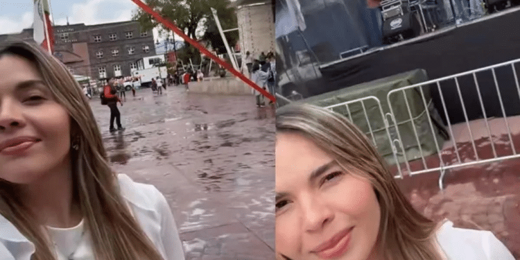 Cantante ofrece concierto… sin público