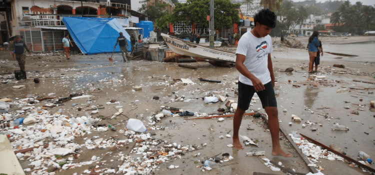 “Erick” se degrada a depresión tropical