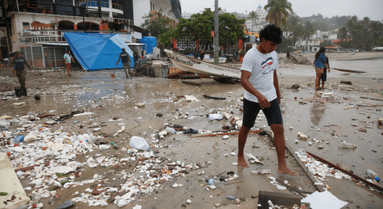 “Erick” se degrada a depresión tropical