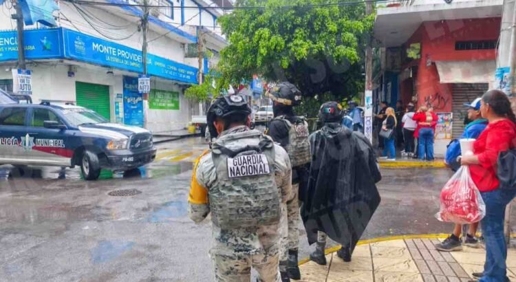 Arriba la Guardia Nacional a calles del centro de Chilpancingo