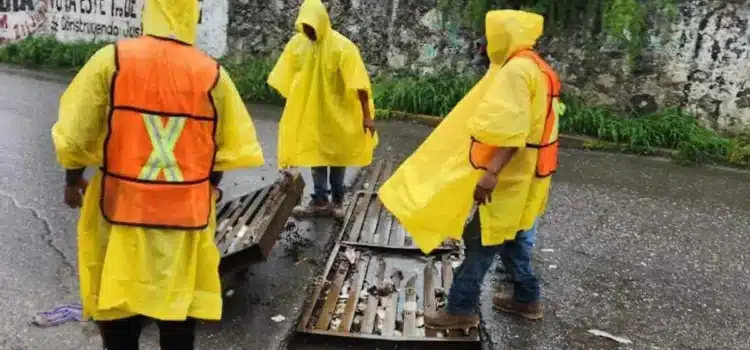 Por inundaciones, limpian más de 800 alcantarillas en Chilpancingo