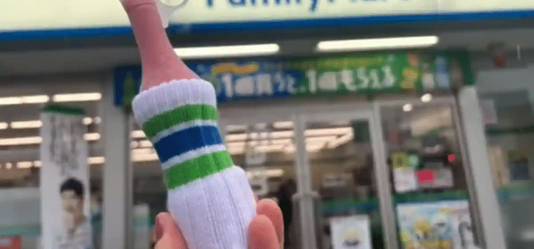 Lanzan en Japón mini calcetas para helado