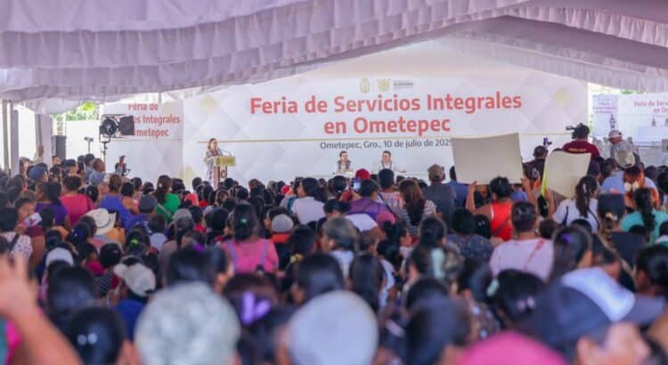 Refrenda apoyo a Ometepec tras paso del huracán Erick:  Evelyn Salgado