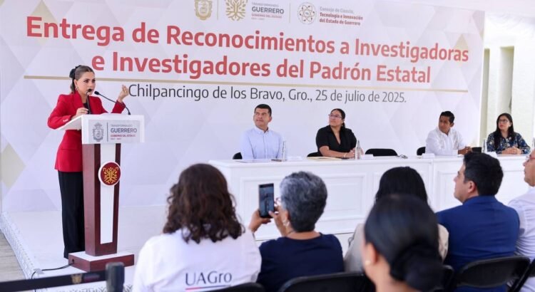 Reconoce gobernadora a investigadores