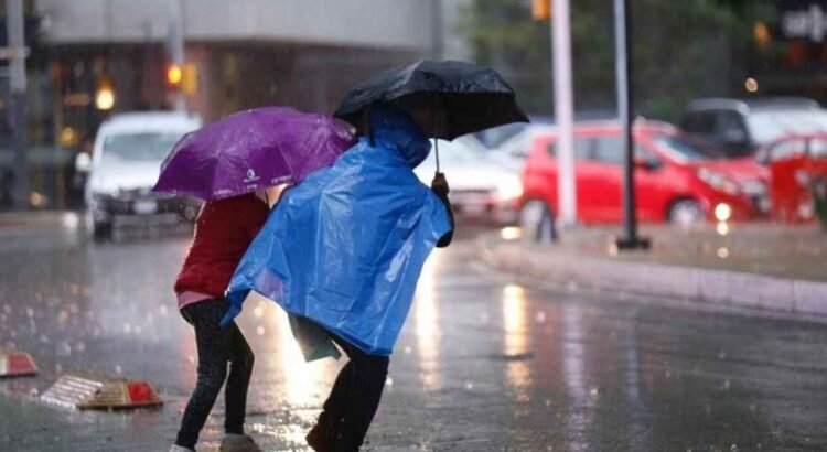 Se registran lluvias intensas en la zona de Acapulco