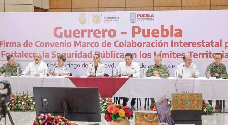Refuerzan alianza para combatir delitos y garantizar seguridad interestatal:  Guerrero y Puebla