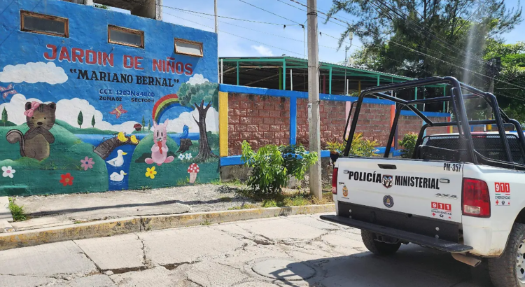 Detienen a presunto ladrón y responsable de robos en escuelas