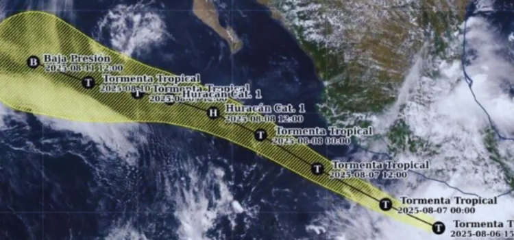Reportan formación de tormenta tropical Ivo frente a costas de Guerrero