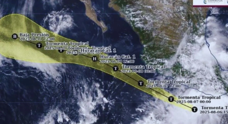 Reportan formación de tormenta tropical Ivo frente a costas de Guerrero