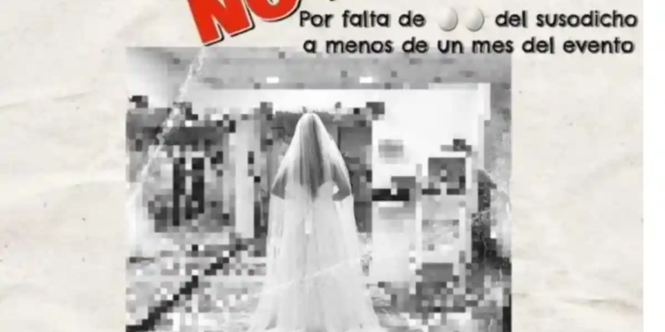 Tras cancelación de su enlace matrimonial decidió organizar una “No Boda”