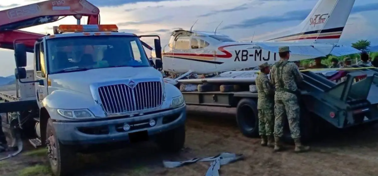 Aseguran aeronaves y armamento en operativo en Arcelia, Guerrero