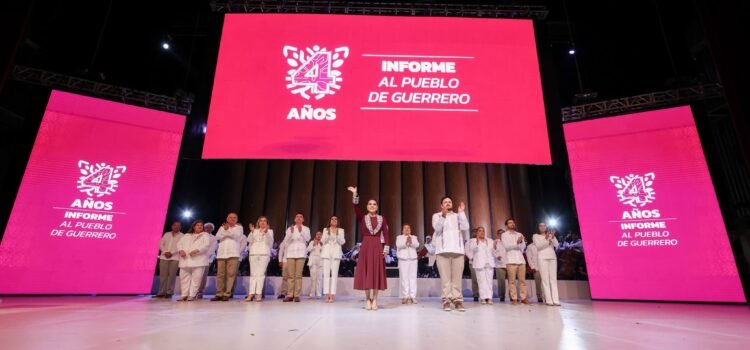 Rindió el “Informe del Pueblo”: Evelyn Salgado