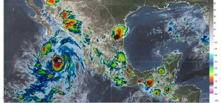 Se intensifica la tormenta tropical “Lorena” y amenaza en convertirse en huracán categoría 1