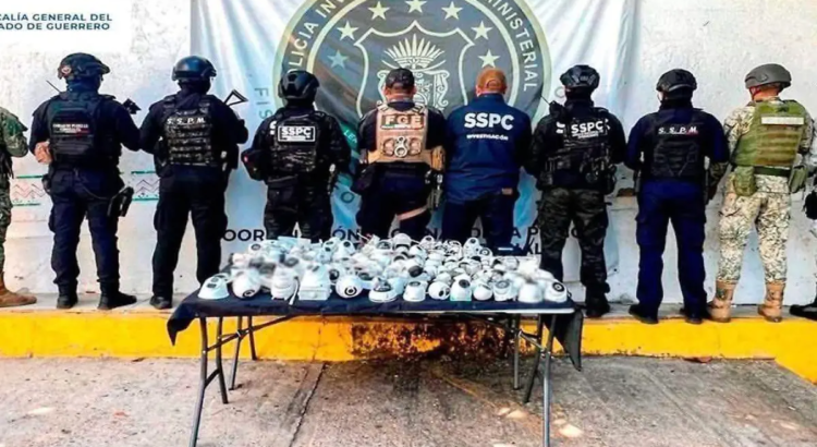 Retiran más de 400 cámaras de videovigilancia utilizadas por el crimen organizado en Acapulco