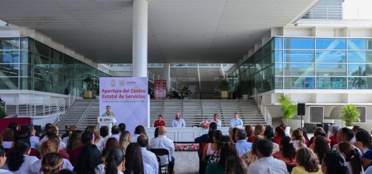 Inauguran Centro Estatal de Servicios en Acapulco