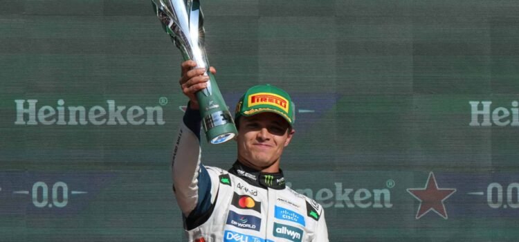 Lando Norris conquista el Gran Premio de México y se coloca al frente del campeonato Lando Norris conquista el Gran Premio de México y se coloca al frente del campeonato