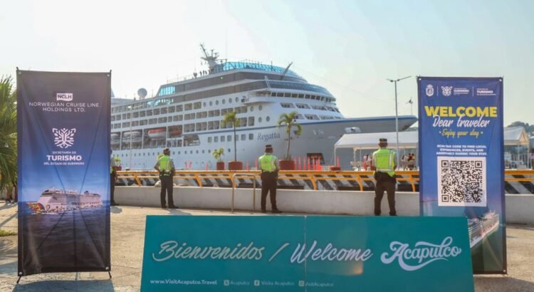 Arriba a Acapulco el cuarto crucero de la temporada 2025-2026 Arriba a Acapulco el cuarto crucero de la temporada 2025-2026