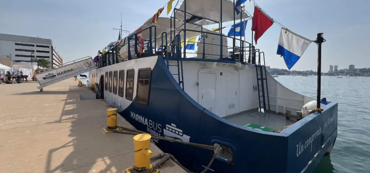 El inicio de Marinabús se vio afectado por protestas en Puerto Marqués
