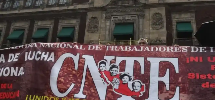 Anuncia la CNTE paro nacional de 48 horas