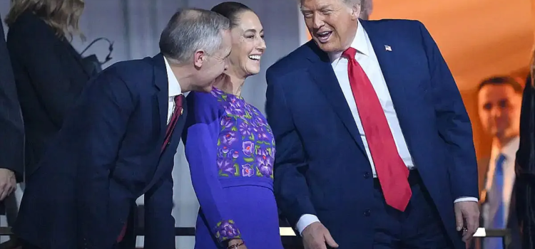 Se reunió Sheinbaum con Trump y Mark Carney