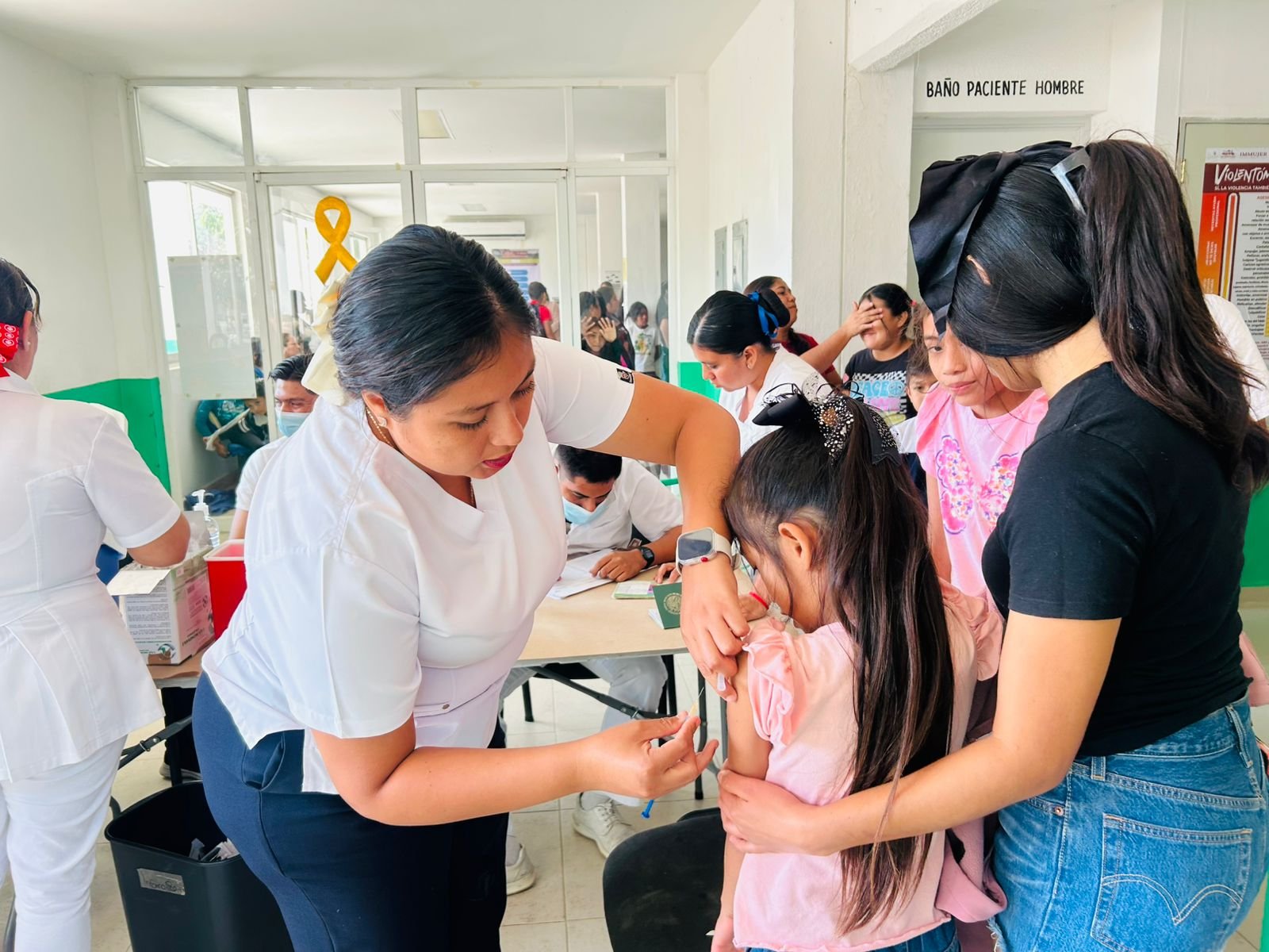 Refuerzan vacunación contra sarampión en Guerrero