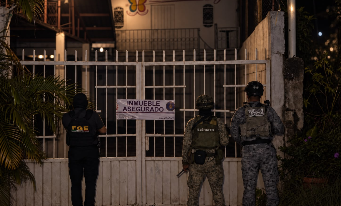 Catean siete inmuebles por presuntos vínculos con Los Ardillos en Acapulco